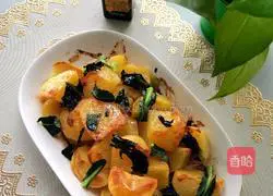 Illustration of how to make roasted potatoes with olive oil 9