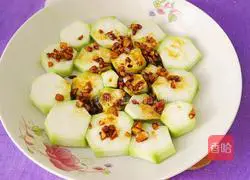 Garlic loofah Illustration of how to do it 7