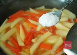 Illustration of how to make carrots and potatoes 9