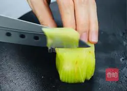 Weight loss meal ~ Illustration of how to make cold lettuce 2