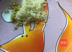 Illustration of how to make garlic broccoli 2