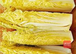 Illustration of how to make garlic vermicelli and steamed baby cabbage 2