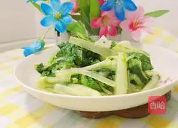 Illustration of how to make stir-fried hibiscus vegetables 13