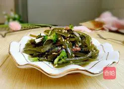 Illustration of how to make cold kelp shreds 8