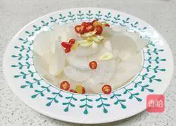 Illustration of how to make spicy and sour radish slices 5