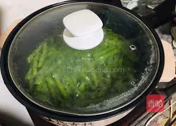 Illustration of how to make cold cowpeas 2