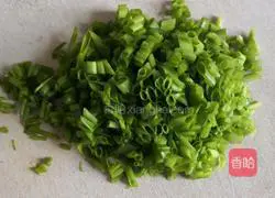 Spring Breath: Illustration of How to Make Spring Onion Mixed with Tofu 1