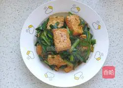 Tofu Illustration of how to make fried leeks 9