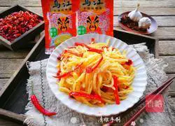 Illustration of how to make spicy Wujiang radish and potato shreds 10