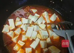 Illustration of how to make Mapo Tofu 4