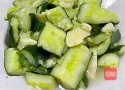 Illustration of how to make sweet and sour cucumber 10