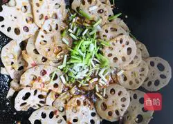 Illustration of how to make sweet and sour lotus root slices 9