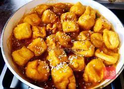 Illustration of how to make roasted bean paste 9