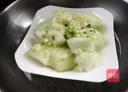 Garlic flavor Illustration of how to make winter melon 7