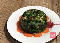 Illustration of how to make garlic and bitter sesame seeds 16