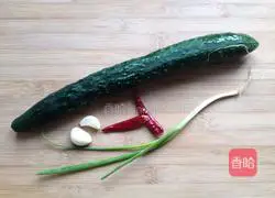 Cold coir raincoat cucumbers Illustration 1