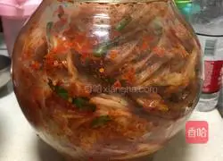 Korean spicy cabbage recipe 14
