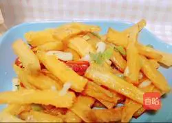 Illustration of how to make salty sweet potatoes 7