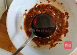 Illustration of how to make cold shredded king oyster mushrooms 9