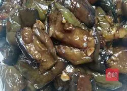 Illustration of home-cooked braised eggplant 5