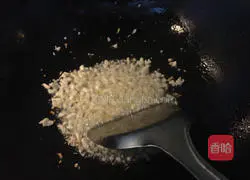 Illustration of how to make garlic vermicelli and baby vegetables 4