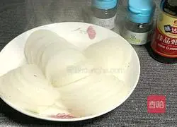 Illustration of how to make steamed radish 5