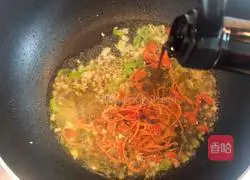 Illustration of how to make Cordyceps and green bamboo shoots 8