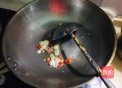 Illustration of how to make three fresh vegetables 6