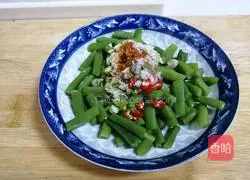 Illustration of how to make cold beans 4