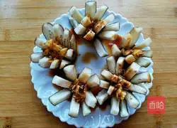 Illustration of steaming flowering eggplant 7