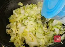 Illustration of stir-fried lotus white 8