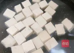 Illustration of how to make tofu with sauce 3