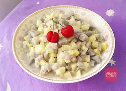 Illustration of how to make fried potatoes and sweet potatoes with taro 13