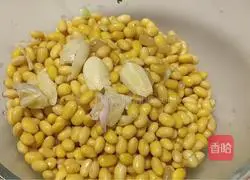 Illustration of how to make cold soybeans 3