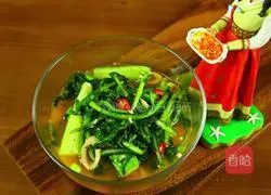 Mom's private dish - illustration of how to make radish and cherry water pickles 13