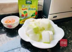 Illustration of braised winter melon 4