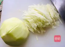 Illustration of how to make cold kohlrabi 2
