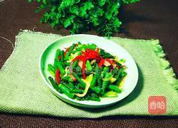 Stir-fried asparagus Illustration of how to do it 1