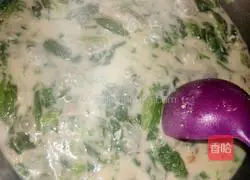 Illustration of how to cook cabbage with peanut foam 10