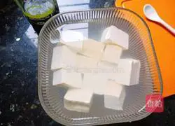 Illustration of how to make fried tofu 3