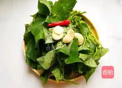 The most down-to-earth anti-cancer celebrity dish #Stir-fried sweet potato leaves with minced garlic 2