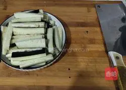 Illustration of how to make fish-flavored eggplant strips 2