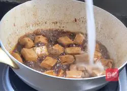 Illustration of how to make vinegar tofu 10