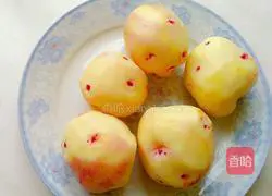 Potatoes with spicy sauce Illustration of how to make slices 1