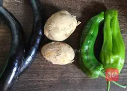 Illustration of home-cooked three delicacies 1