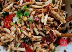 Illustration of how to make cold folded ear root 5