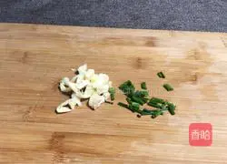 Illustration of how to make garlic wild rice 3