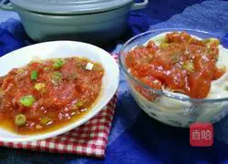 Illustration of how to make tomato cold noodles 11