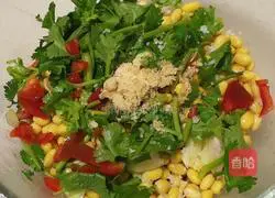 Illustration of how to make cold soybeans 7