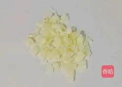 Steamed pumpkin with minced garlic Illustration of how to do it 1